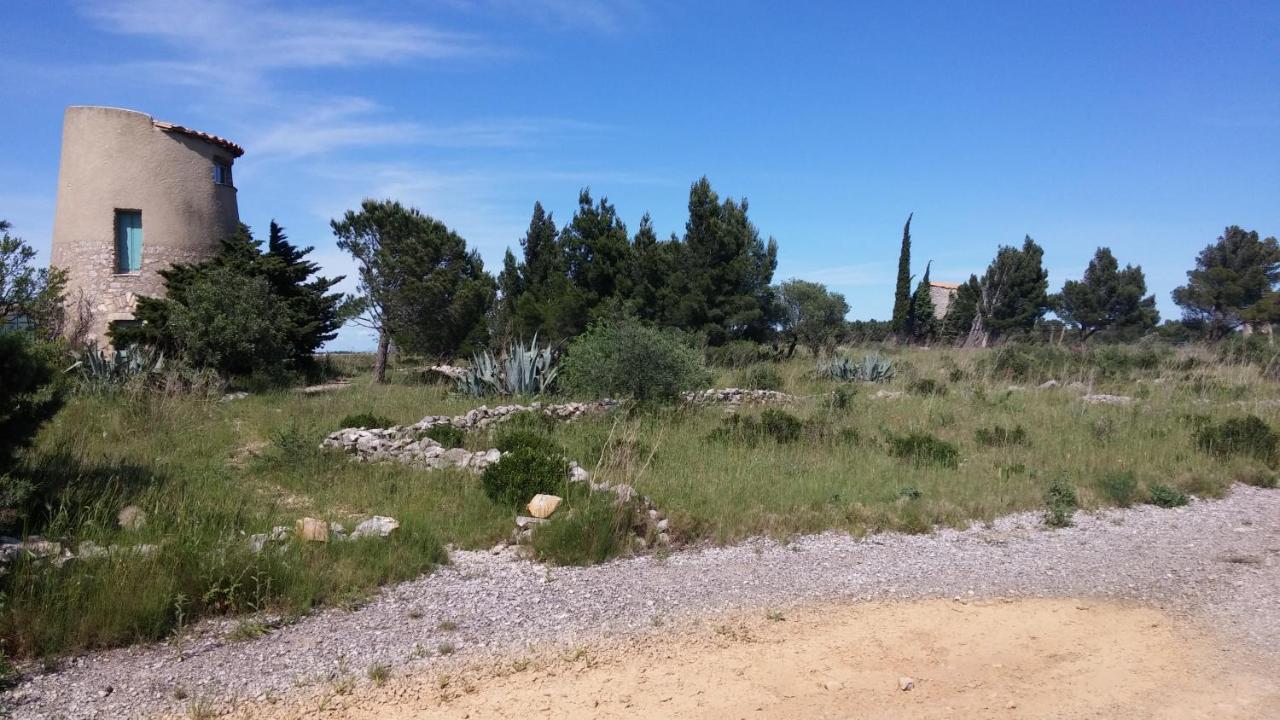 Gite La Capelle Roquefort Des Corbieres Sigean Narbonne Aude Exteriör bild